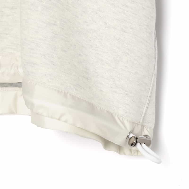 SACAI SACAI＜サカイ＞ ドローストリングスウェットプルオーバー IVORY
