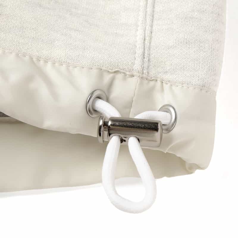 SACAI SACAI＜サカイ＞ ドローストリングスウェットプルオーバー IVORY