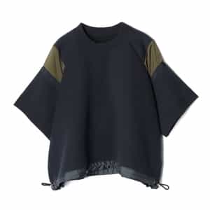 SACAI<サカイ> ドローストリングスウェットプルオーバー