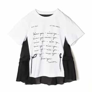 SACAI＜サカイ＞ コンビネーションTシャツ（2256035）｜SACAI
