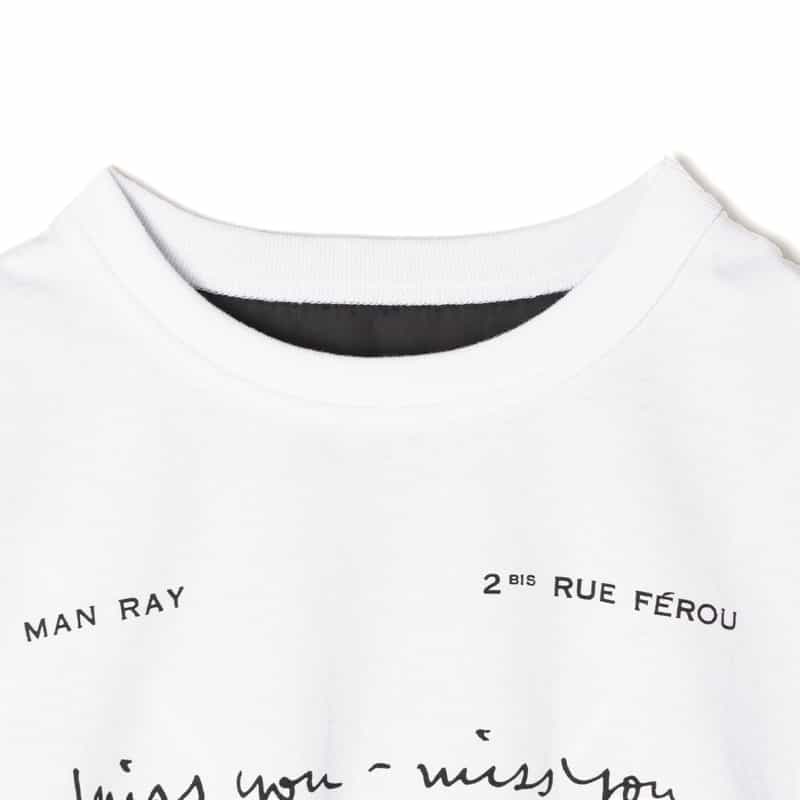 SACAI SACAI＜サカイ＞ コンビネーションTシャツ WHITE