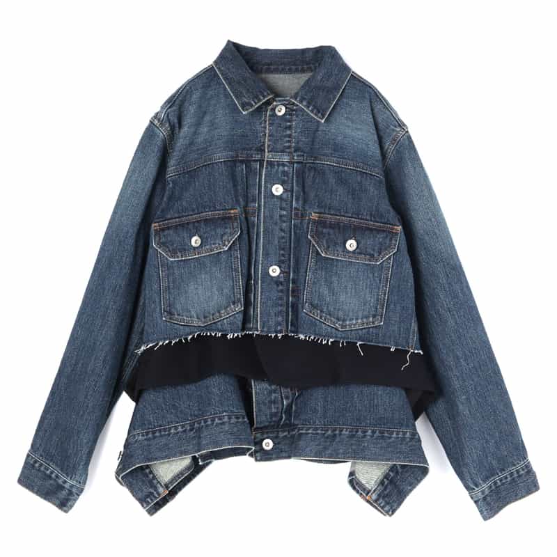 SACAI SACAI＜サカイ＞ コンビネーションデニムジャケット BLUE
