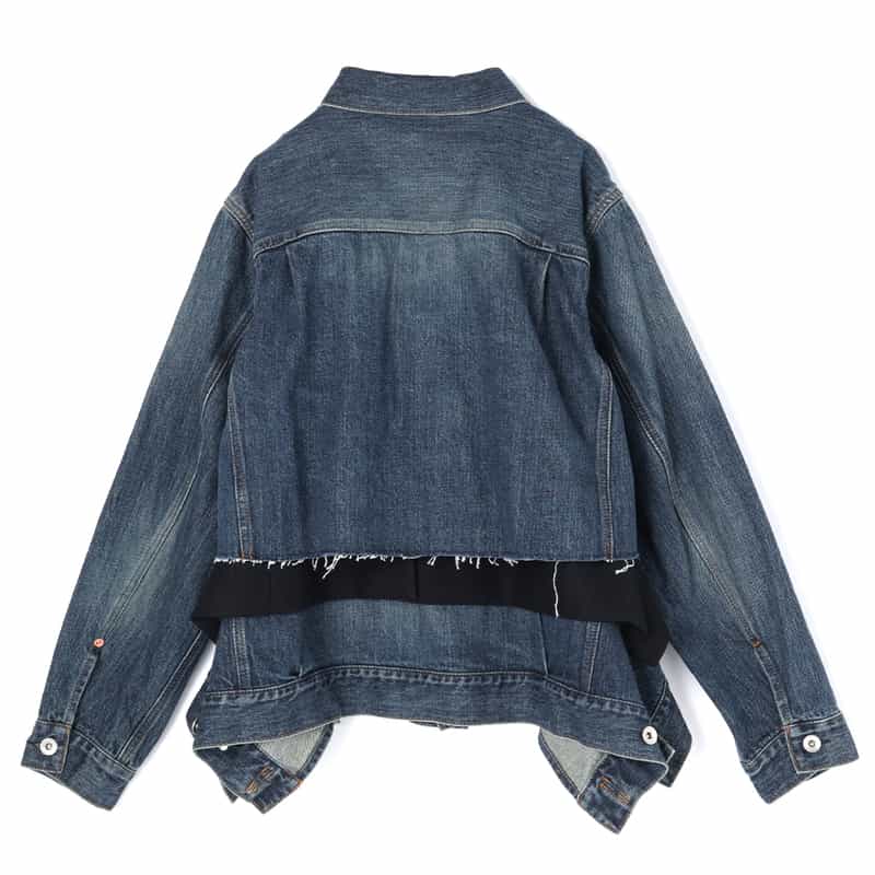 SACAI SACAI＜サカイ＞ コンビネーションデニムジャケット BLUE