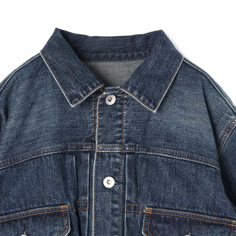 SACAI SACAI＜サカイ＞ コンビネーションデニムジャケット BLUE