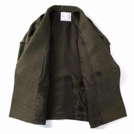 sacai サカイ　ダブルフェイスジャケット sacaiのブラック シルク コットン ダブルフェイス ジャケットが