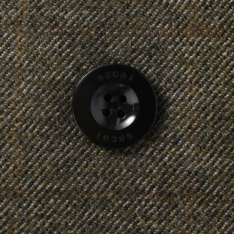 SACAI SACAI＜サカイ＞ ダブルフェイスウールジャケット BEIGE