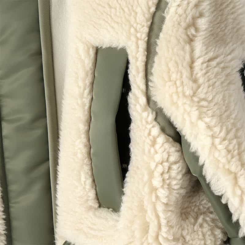 SACAI SACAI＜サカイ＞ コンビネーションジップアップジャケット IVORY