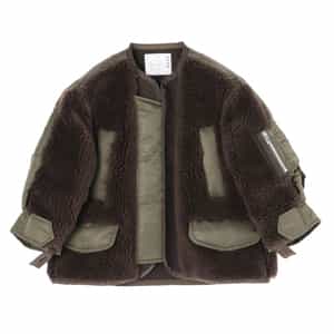 SACAI<サカイ> コンビネーションジップアップジャケット