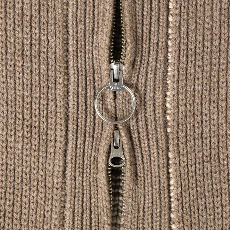 BARNEYS NEW YORK ＜ペンドルトン＞コラボレーション ジップアップニットカーディガン BROWN