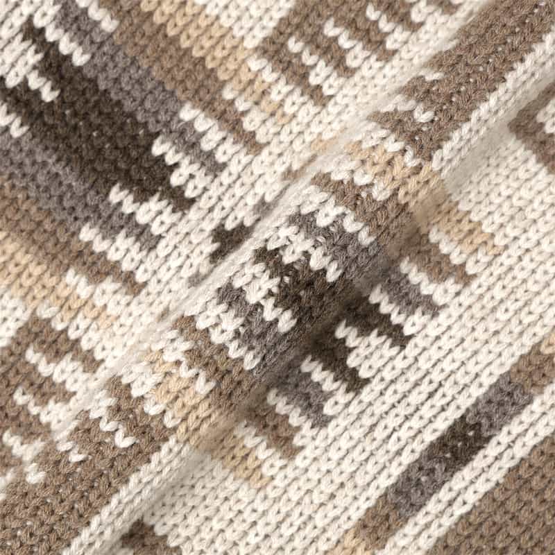 BARNEYS NEW YORK ＜ペンドルトン＞コラボレーション ジップアップニットカーディガン BROWN