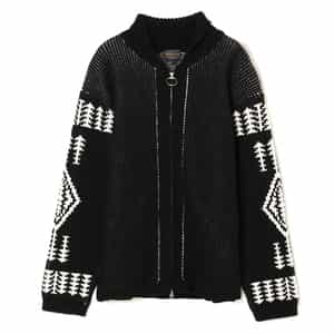 ＜ペンドルトン＞コラボレーション ジップアップニットカーディガン