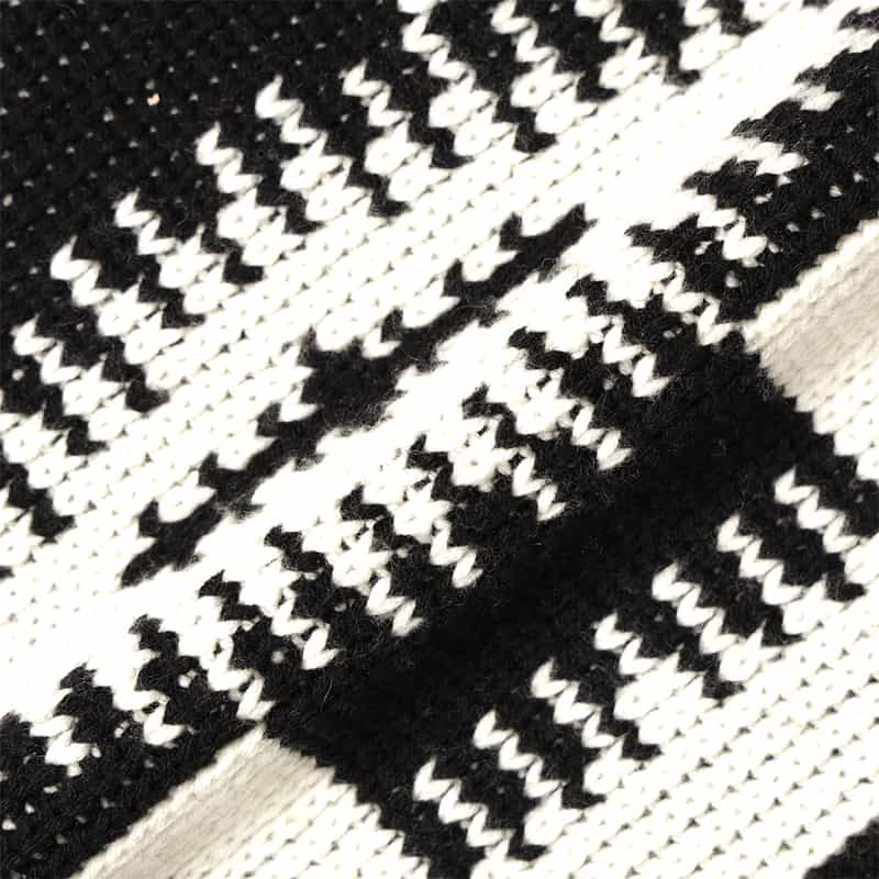 BARNEYS NEW YORK ＜ペンドルトン＞コラボレーション ジップアップニットカーディガン BLACK