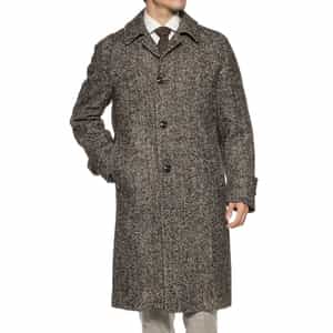 NORMEET<ノーミート> バーニーズ ニューヨーク限定ヘリンボーン柄バルカラーコート