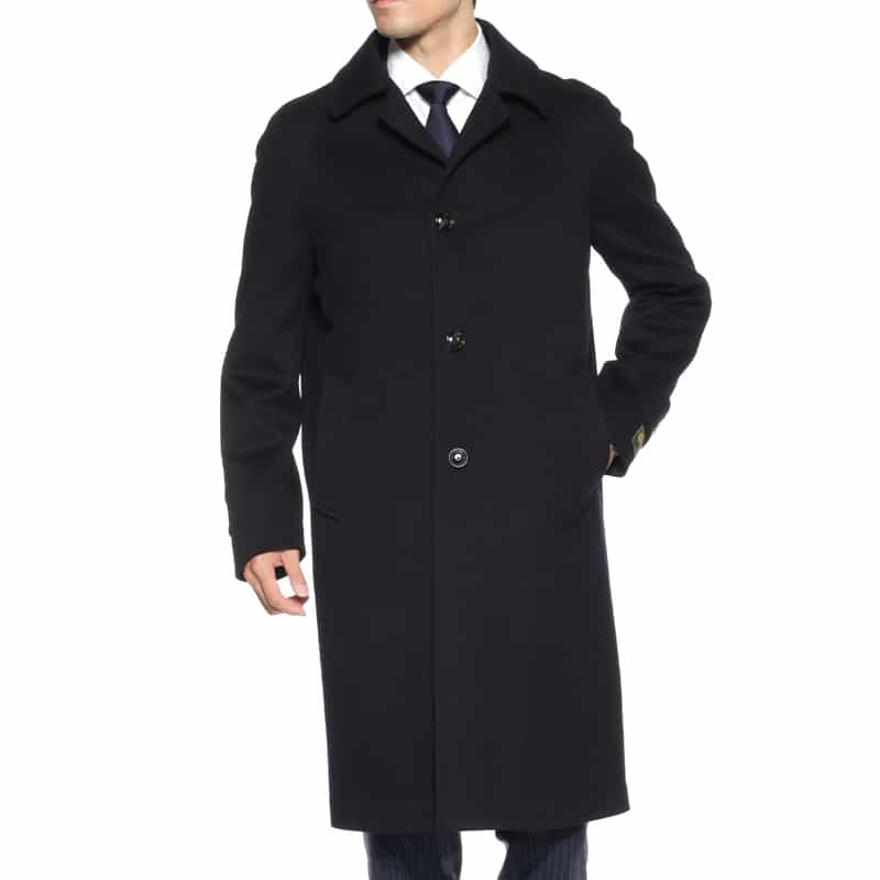 NORMEET NORMEET＜ノーミート＞ バーニーズ　ニューヨーク限定バルカラーコート NAVY