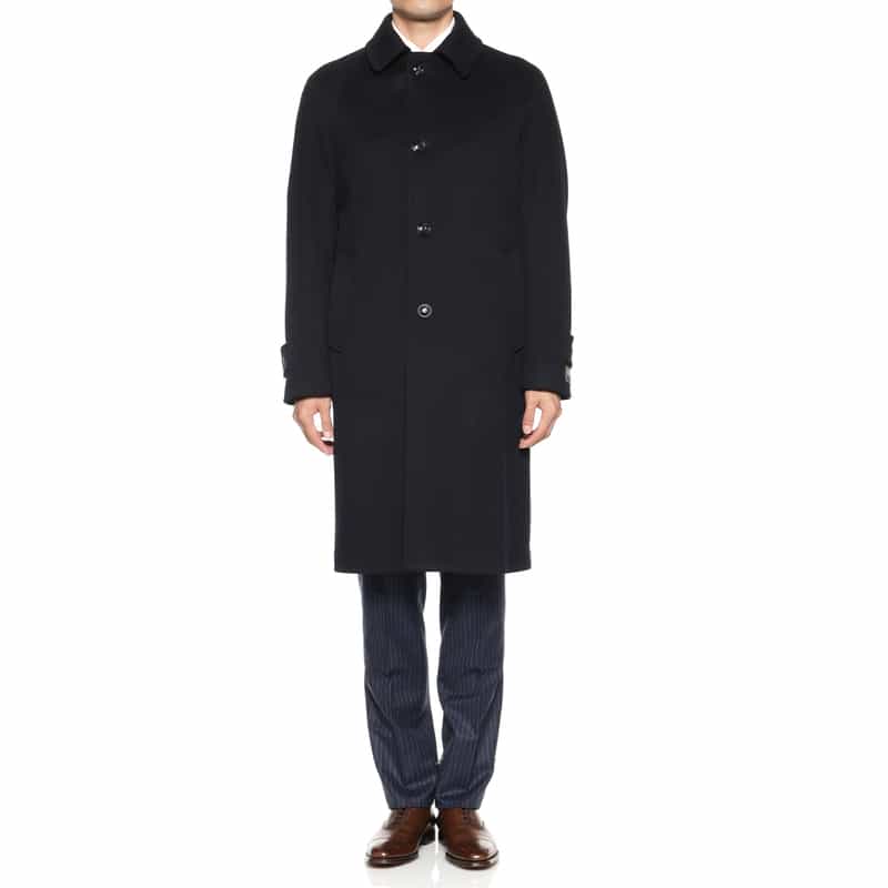 NORMEET NORMEET＜ノーミート＞ バーニーズ　ニューヨーク限定バルカラーコート NAVY