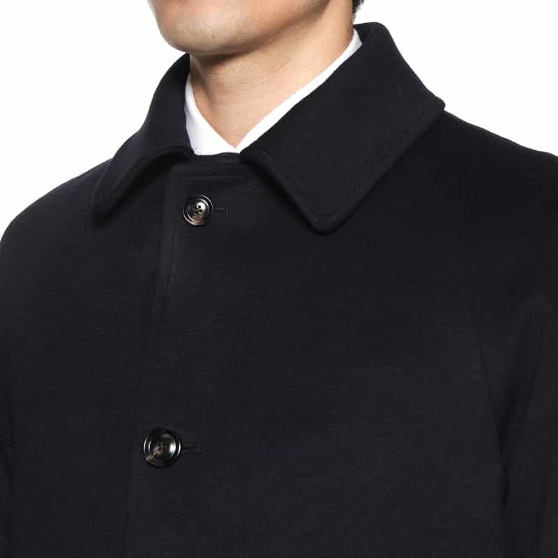 NORMEET NORMEET＜ノーミート＞ バーニーズ　ニューヨーク限定バルカラーコート NAVY