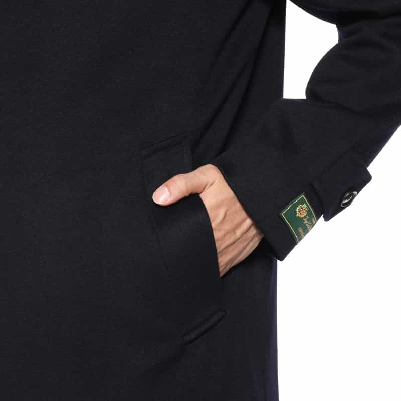 NORMEET NORMEET＜ノーミート＞ バーニーズ　ニューヨーク限定バルカラーコート NAVY