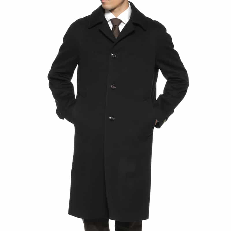 NORMEET NORMEET＜ノーミート＞ バーニーズ　ニューヨーク限定バルカラーコート BLACK