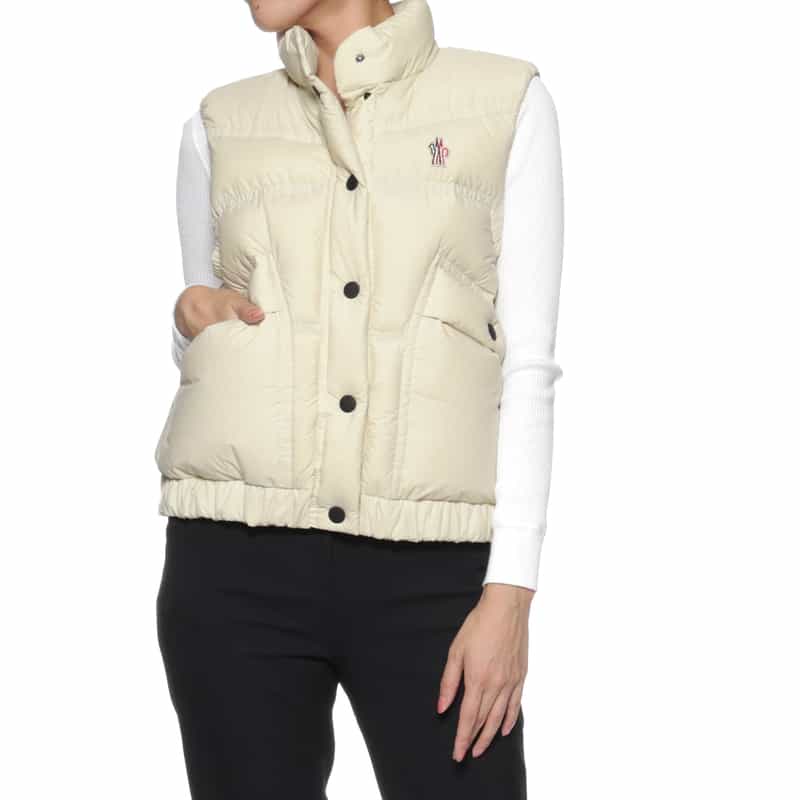 MONCLER GRENOBLE MONCLER GRENOBLE ＜モンクレール グルノーブル＞ダウンベスト IVORY