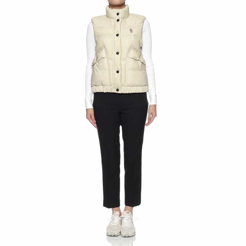 MONCLER GRENOBLE MONCLER GRENOBLE ＜モンクレール グルノーブル＞ダウンベスト IVORY