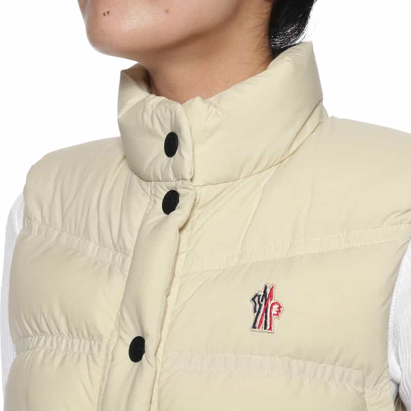 MONCLER GRENOBLE MONCLER GRENOBLE ＜モンクレール グルノーブル＞ダウンベスト IVORY