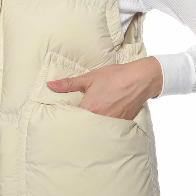 MONCLER GRENOBLE MONCLER GRENOBLE ＜モンクレール グルノーブル＞ダウンベスト IVORY