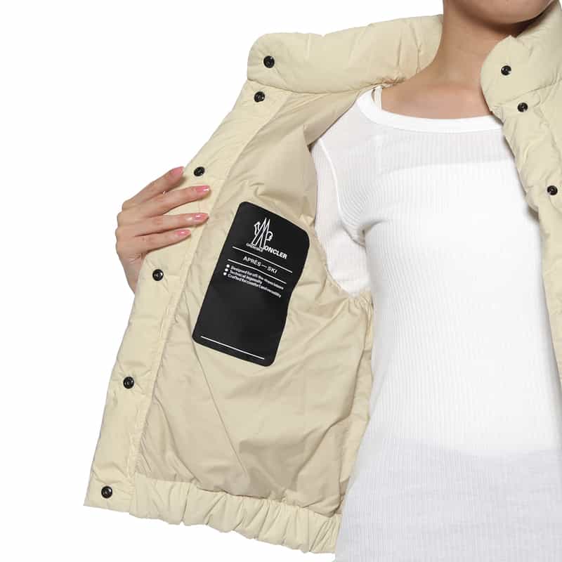 MONCLER GRENOBLE MONCLER GRENOBLE ＜モンクレール グルノーブル＞ダウンベスト IVORY