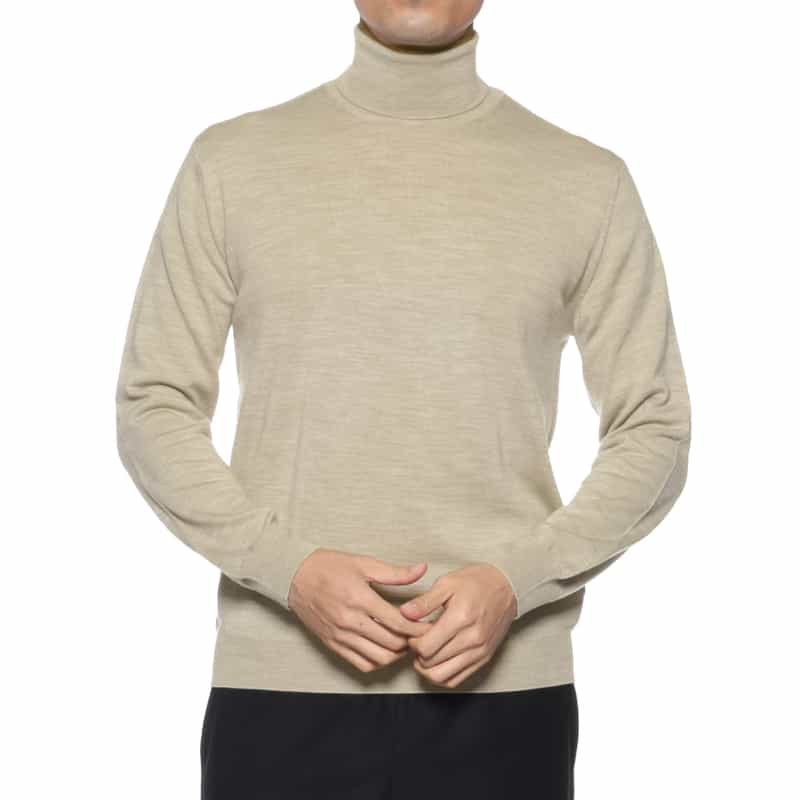 LUCA INNOCENTI＜ルカ　イノチェンティ＞ バーニーズ　ニューヨーク限定タートルネックニットプルオーバー