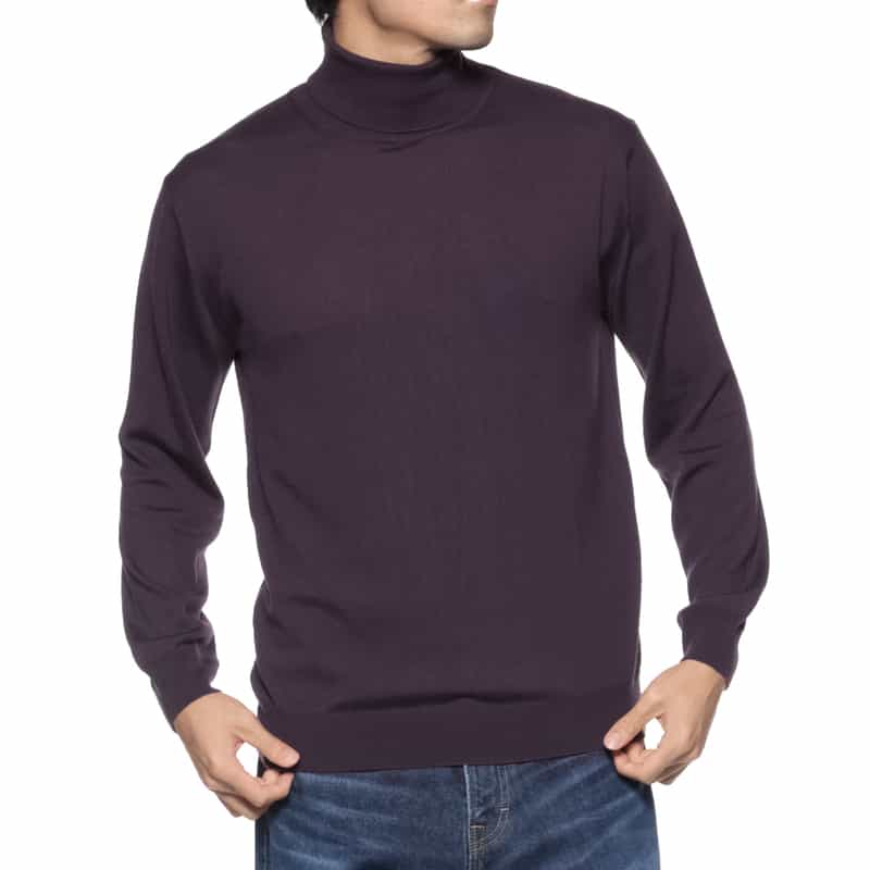 LUCA INNOCENTI＜ルカ　イノチェンティ＞ バーニーズ　ニューヨーク限定タートルネックニットプルオーバー