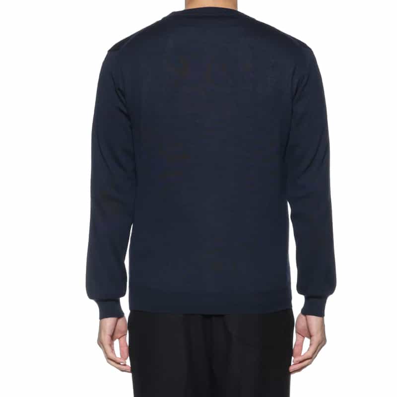 LUCA INNOCENTI LUCA INNOCENTI＜ルカ　イノチェンティ＞ バーニーズ　ニューヨーク限定ニットカーディガン NAVY