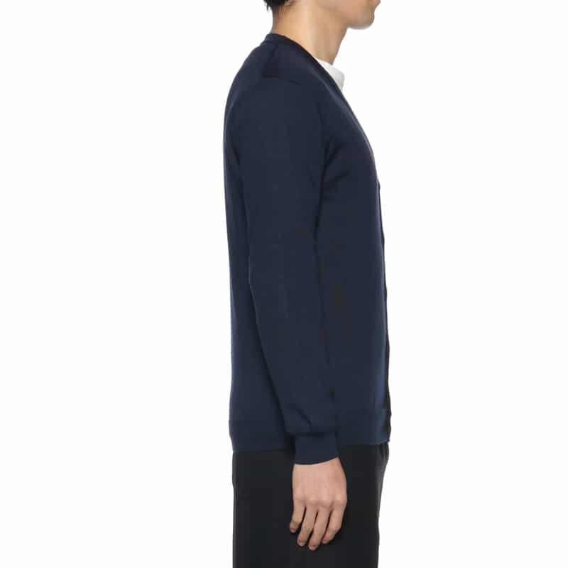 LUCA INNOCENTI LUCA INNOCENTI＜ルカ　イノチェンティ＞ バーニーズ　ニューヨーク限定ニットカーディガン NAVY