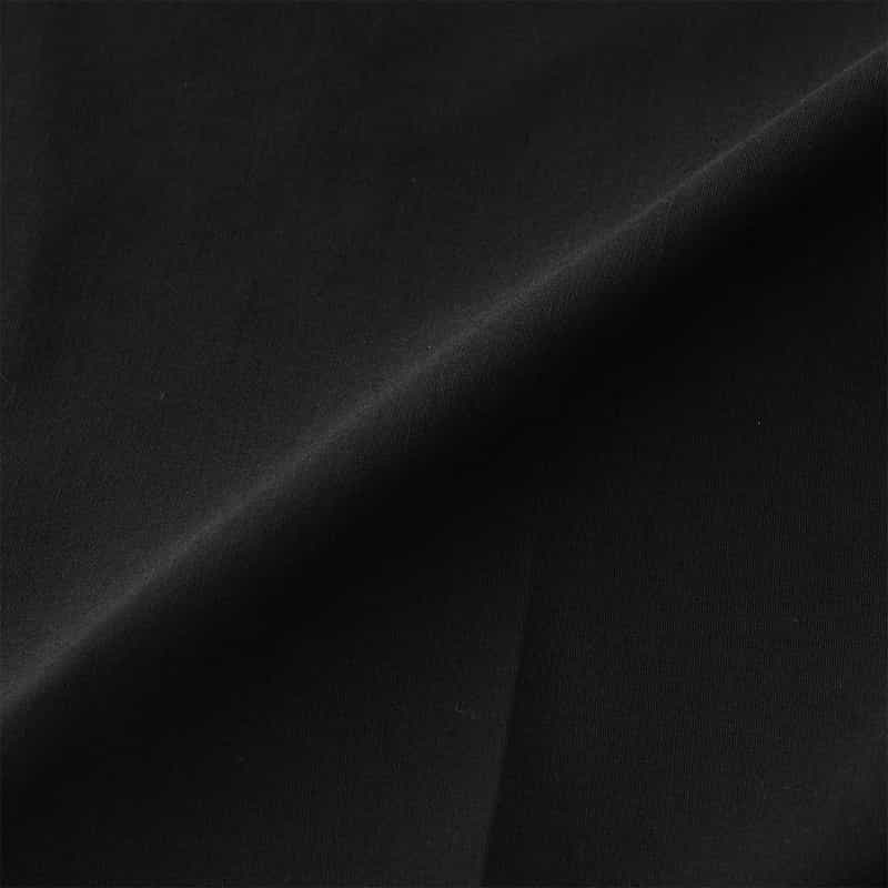 BARNEYS NEW YORK ウォッシャブル バックウエストゴムパンツ BLACK