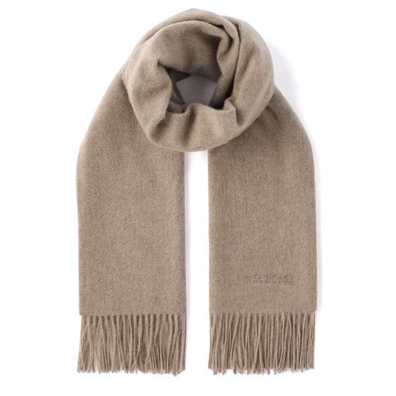 BARNEYS NEW YORK カシミヤスカーフ（L） BEIGE