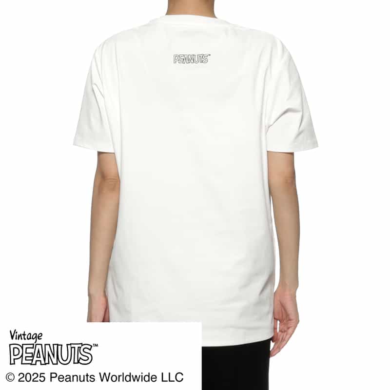 TRIPPY ART TRIPPY ART＜トリッピー アート＞ バーニーズ　ニューヨーク限定プリントTシャツ “SNOOPY“ WHITE