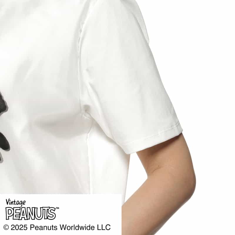 TRIPPY ART TRIPPY ART＜トリッピー アート＞ バーニーズ　ニューヨーク限定プリントTシャツ “SNOOPY“ WHITE