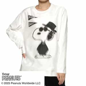 TRIPPY ART<トリッピー アート> バーニーズ ニューヨーク限定プリントロングスリーブTシャツ “SNOOPY“