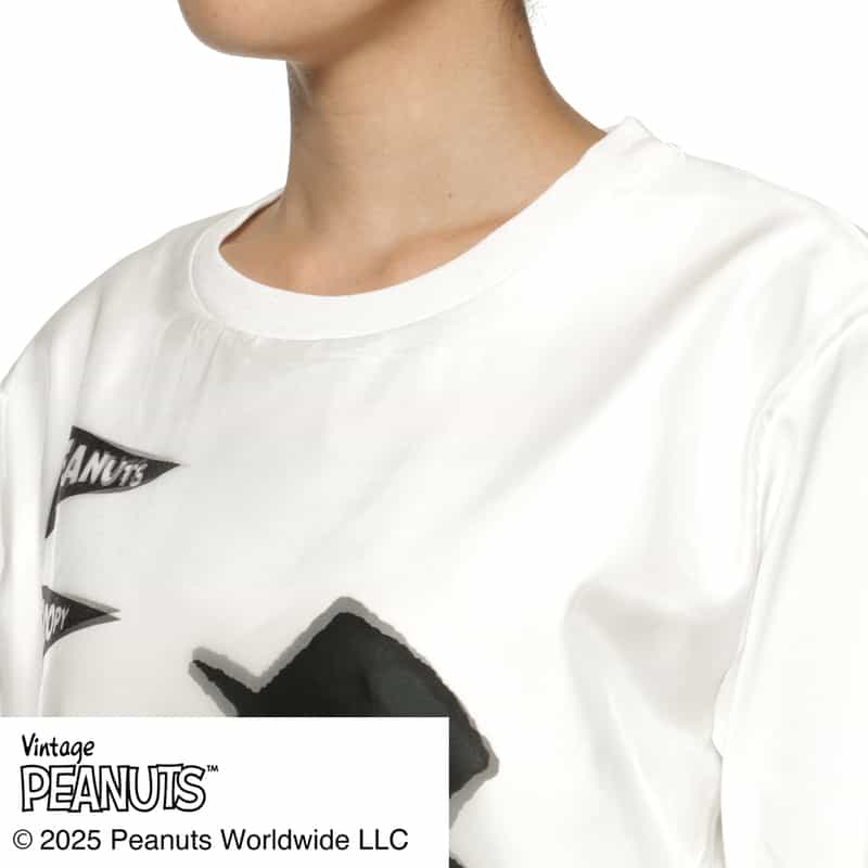 TRIPPY ART TRIPPY ART＜トリッピー アート＞ バーニーズ　ニューヨーク限定プリントロングスリーブTシャツ “SNOOPY“ WHITE