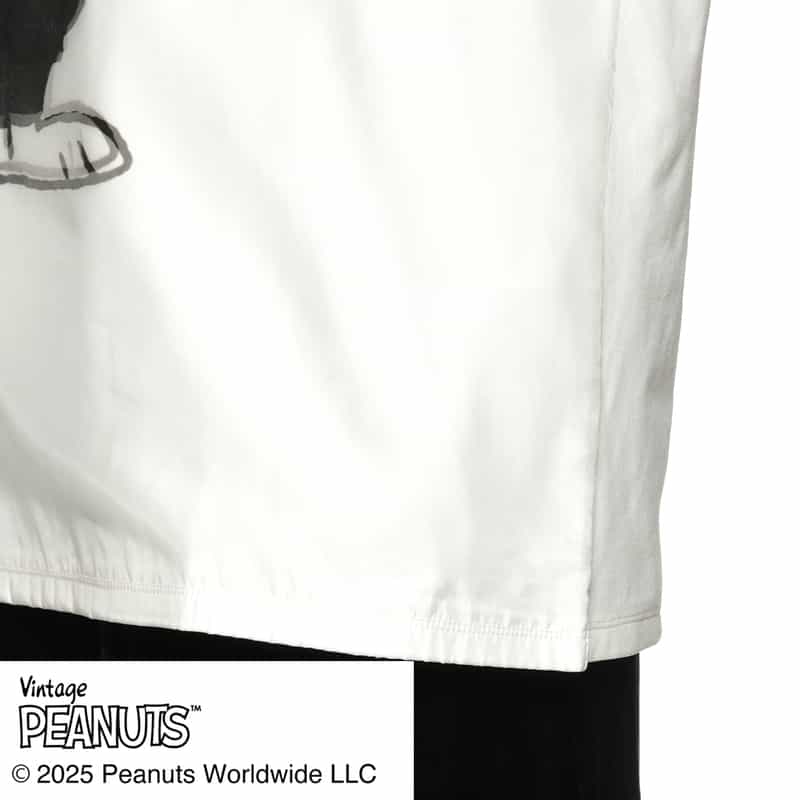 TRIPPY ART TRIPPY ART＜トリッピー アート＞ バーニーズ　ニューヨーク限定プリントロングスリーブTシャツ “SNOOPY“ WHITE