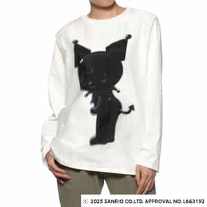 TRIPPY ART<トリッピー アート> バーニーズ ニューヨーク限定プリントロングスリーブTシャツ “KUROMI“