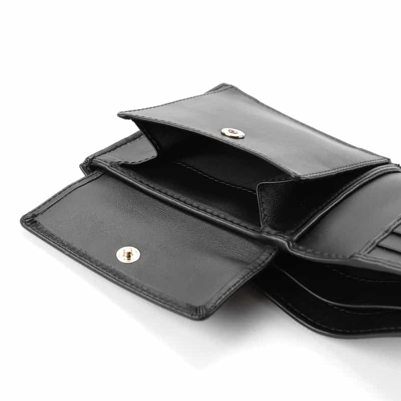 SMYTHSON SMYTHSON＜スマイソン＞ 2つ折りウォレット BLACK
