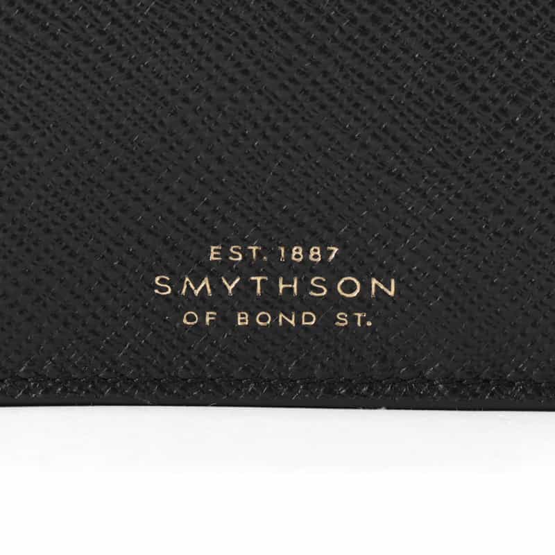 SMYTHSON SMYTHSON＜スマイソン＞ 2つ折りウォレット BLACK