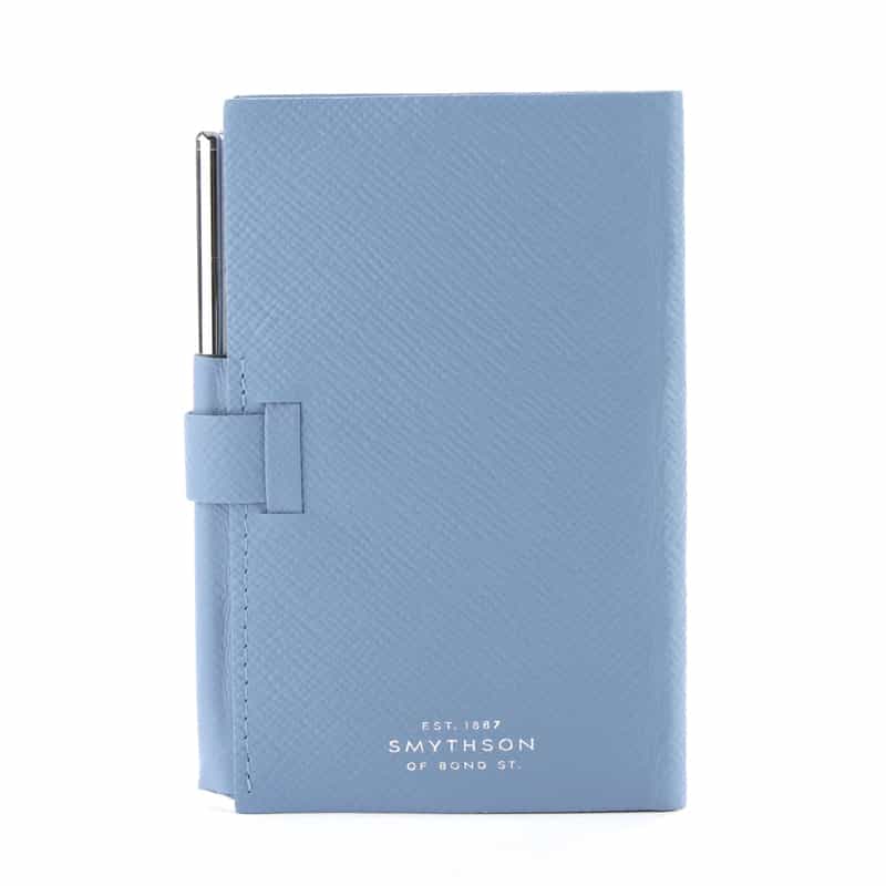 SMYTHSON SMYTHSON＜スマイソン＞ バーニーズ　ニューヨーク限定 ペン付きノートブック LIGHT BLUE