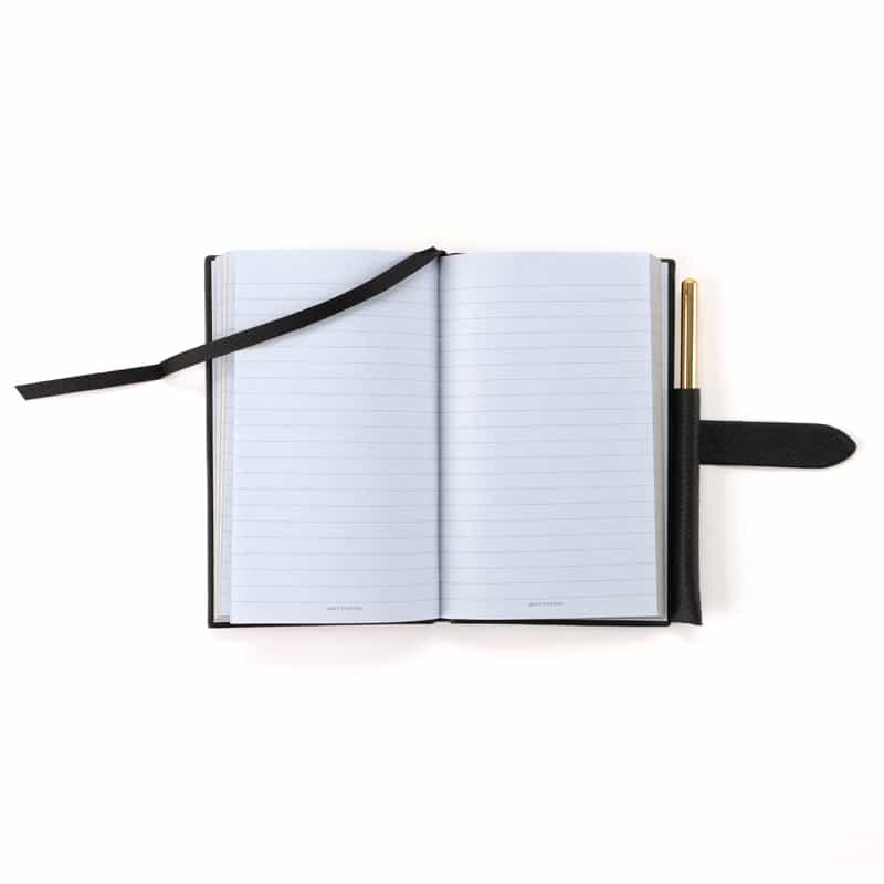 SMYTHSON SMYTHSON＜スマイソン＞ バーニーズ　ニューヨーク限定 ペン付きノートブック BLACK