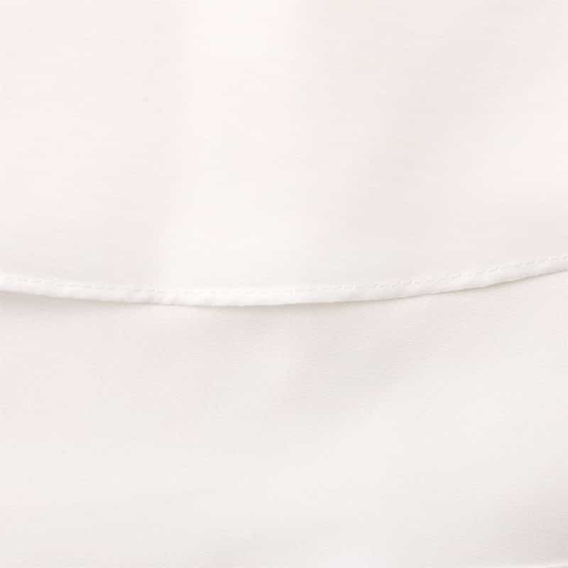 BARNEYS NEW YORK ウォッシャブル ノースリーブブラウス WHITE