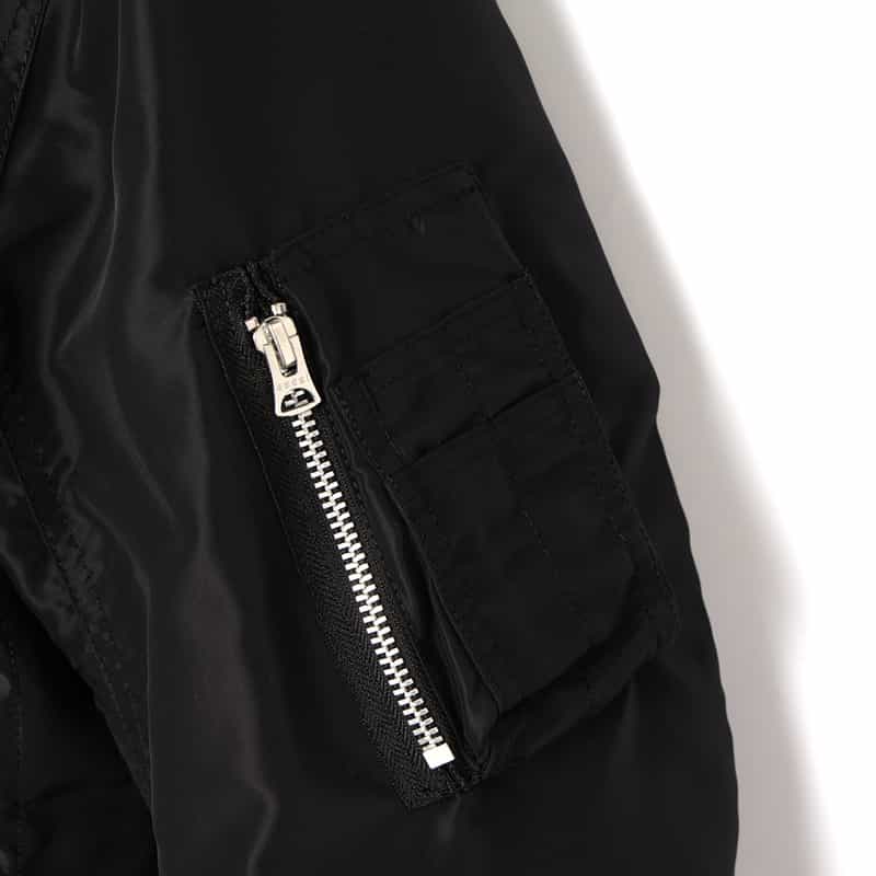 SACAI SACAI＜サカイ＞ ジップアップナイロンコート BLACK