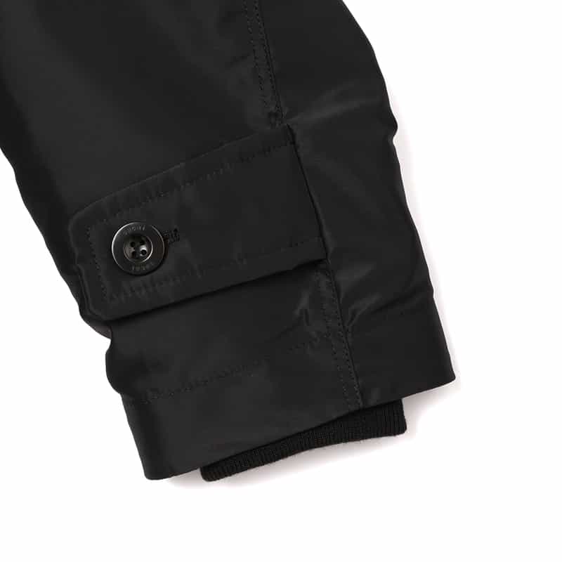 SACAI SACAI＜サカイ＞ ジップアップナイロンコート BLACK