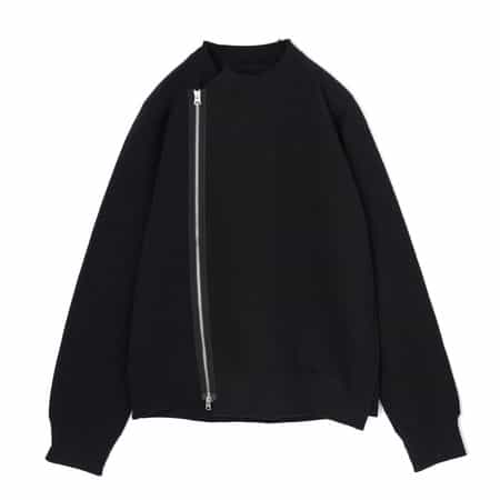 Sacai スウェットプルオーバー　黒　2 sacai 「Sacai」 スウェットカットソー 2 ブラック レディース