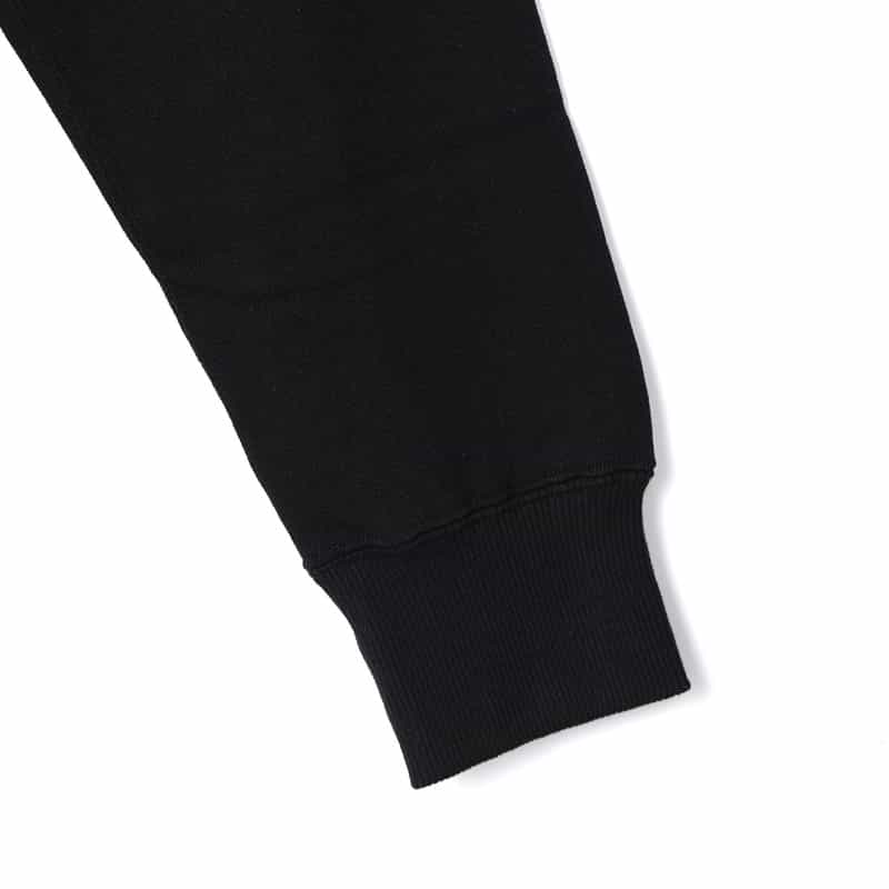 SACAI SACAI＜サカイ＞ ジップアップスウェットプルオーバー BLACK