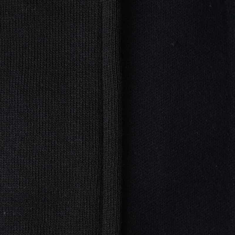 SACAI SACAI＜サカイ＞ ジップアップスウェットプルオーバー BLACK