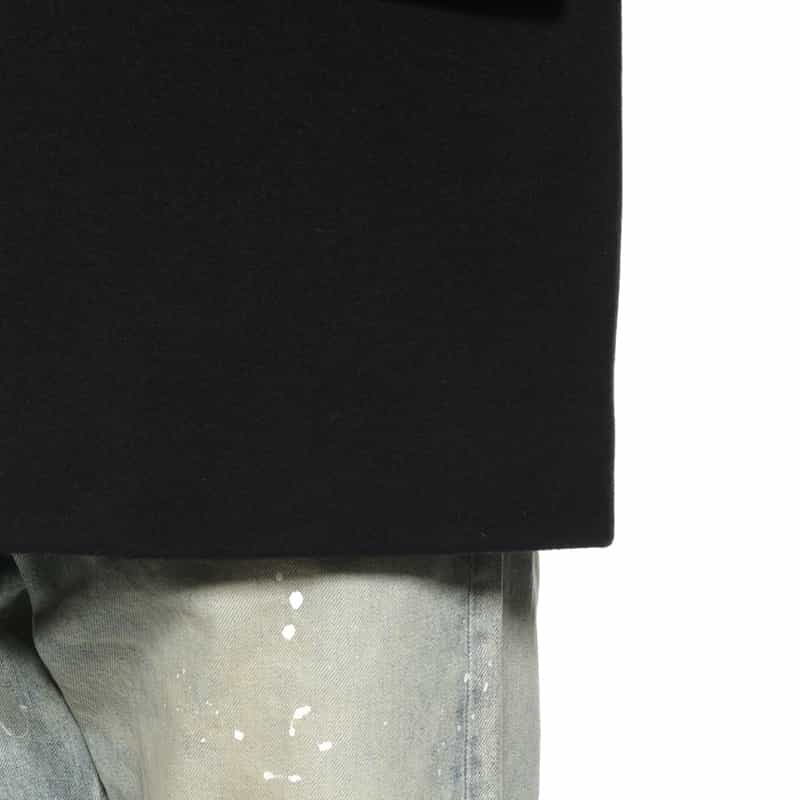 BARNEYS NEW YORK ウールメルトン素材ジャケット BLACK